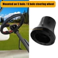 thumbnail image 4 of Adaptador De Volante, Adaptador De Volante De Carrito De , Rayas Dobles, Resistente Al Calor Para Volante De 6 Orificios Para Carrito De, 4 of 7