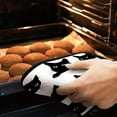 thumbnail image 7 of PRIYAL Cute Black Cat Pot Holders Set of 2 Kitchen Heat Resistant Potholder for Microwave Cooking Baking Oven End Dishes and BBQ, 7 of 7