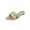Gold, variant on Women Casual Sandals Sequin Slide Sandals Soft Lightweight All Season Comfy Low Heel Sandals