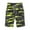 Green, variant on Camo Shorts for Men Casual Linen Beach Shorts Drawstring Elastic Waist Camouflage Shorts with Pockets Big and Tall Vacation Travel Shorts Orange 5XL