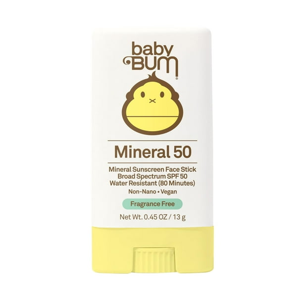 Protector solar en barra Sun Bum Baby Bum Mineral SPF 50 13 ml