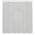 thumbnail image 2 of Ambesonne Grey and White Shower Curtain, Oriental Design, 69"Wx84"L, Grey, 2 of 2
