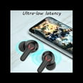 thumbnail image 6 of Wireless Earbuds Bluetooth Headphones 5.0 True Wireless Sport Earphones Built-in Mic in Ear Running Headset,Black, 6 of 8