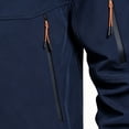 thumbnail image 6 of Men's Softshell Jacket Casual Hooded Jacket Outdoor Coat, 6 of 6