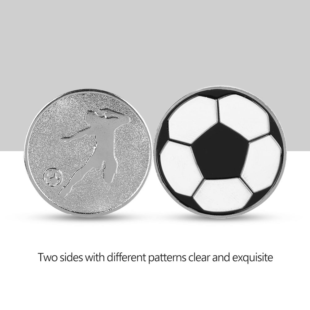 Details about   Referee Flip Coins Alloy Football Soccer Referee Flip Coins Judge Throwing Coins 