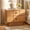Brown, variant on Christopher Knight Home Mid-Century Wood Nightstand with 2 Drawers, Fluted Pedestal, Natural, Set of 2