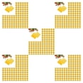 thumbnail image 1 of QualitChoice 100pcs Square Aluminum Foil Wrappers Colorful Package Candy Chocolate Lollipops Gold 5Set, 1 of 6