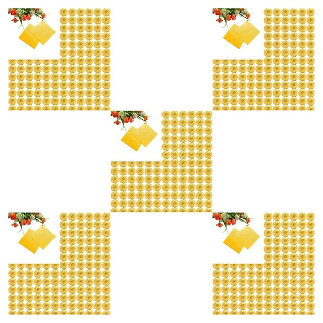 QualitChoice 100pcs Square Aluminum Foil Wrappers Colorful Package Candy Chocolate Lollipops Gold 5Set