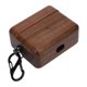 thumbnail image 5 of Funda Protectora Para Auriculares Inalámbricos Pi8 Con Bluetooth, Funda De Carga Pulida A Mano, Hecha A Mano, Cubierta De Madera De Nogal, 5 of 7