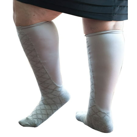 

Xpandasox Women s Diamond Texture/Solid Knee High Socks 9-11 Heather Grey