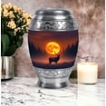 thumbnail image 5 of MUKTIVE Deer Cremation Urns for Adult Ashes Women - Large Burial Urns for Adult Male - Decorative Funeral Urn for Mother - Memorial Urn for Ashes for Men & Female - 10 Inch, 5 of 7