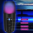 thumbnail image 6 of YIGSECU RGB Colorful USB Condenser Microphone Multipurpose Condenser Microphe Type-C for Recording PC Computer Chat Singing, 6 of 11
