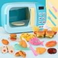 thumbnail image 4 of 31PCS Kids Microwave Playset Interactive Realistic Pretend Play Toy Kitchen Toy, 4 of 10