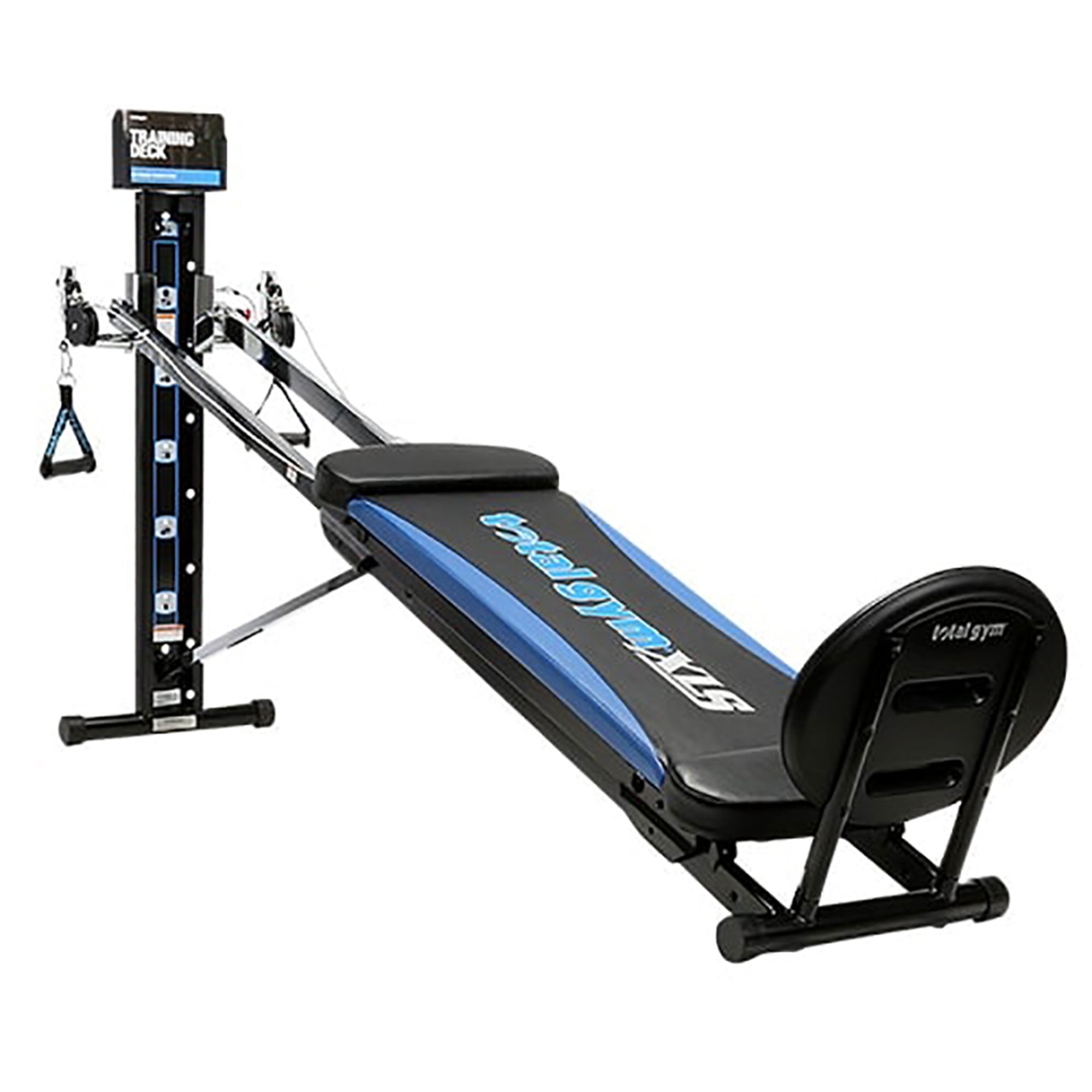 Total Gym XLS Men Women Universal Full Body Home Gym Machine w Accessories Walmart