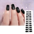 thumbnail image 6 of UDIYO 24Pcs/Sheet Nail Art Patches Full-cover DIY Design Reusable Nail Polish Artificial Tips for Women, 6 of 7