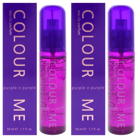 Milton Lloyd Colour Me Purple - Pack of 2 , 1.7 oz EDP Spray