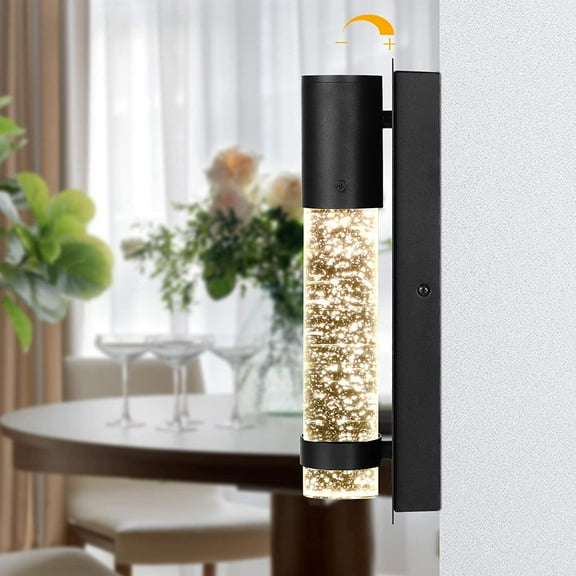 Rottogoon LED Wall Sconce Modern Porch Dimmable Light Fixture for Living Room Garage Stairway