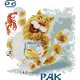 thumbnail image 1 of Cuadros Decorativos 14CT Punto de cruz parcial Gato gordo Estampado DIY Bordado Animal Decoraciones para el hogar JShteea Nuevos Originales, 1 of 9