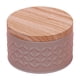 thumbnail image 2 of Caja de hierro decorativa | Contenedor multiusos para pasteles de mil capas, pasteles de nieve y botanas horneadas | Caja de regalo hermética en gris, blanco y rosa, 2 of 5