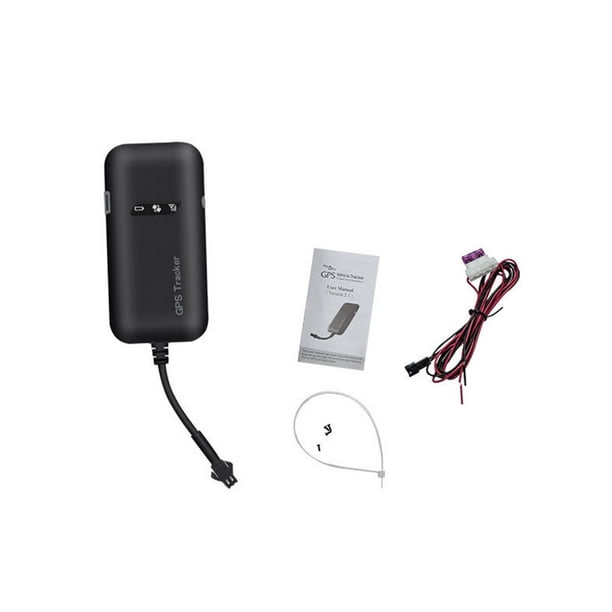 GT02A Coche eléctrico Rastreador de motocicletas Localizador Posicionador GPS / Sistema de seguimiento GSM 9-36V DC Inevent DZ3688-00B