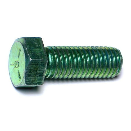 

9/16 -12 x 1-1/2 Green Rinsed Zinc Grade 5 Hex Cap Screws (70 pcs.)