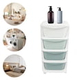 thumbnail image 5 of Gradient Green PP Plastic 36x36x72cm
4-Storey Storage Cabinet With Wheels Large-Capacity Storage Cabinet, 5 of 10
