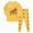 boy outfits-Yellow, variant on TOWED22 Toddler Boy Girl Fall Winter Clothes 2Pcs Long Sleeve Print Round Neck Pullover Sweatshirt Sweatpants Cozy Outfit Set(Black,2-3 Y)