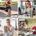 thumbnail image 5 of Funny 40 oz Tumbler Office Use Handle Spill Proof Lid 40 oz Funny Theme Tumbler Double Insulated Travel Must Haves, 5 of 5