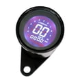 thumbnail image 4 of Universal 12V Motorcycle Digital Speedometer Tachometer Gauge with 7 Color Backlight LCD Display ODO TRIP Function 0 1000RPM 0 199KM H for Most 12V Motors, 4 of 8