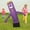 Purple, variant on Joyfy Kids Halloween Inflatable Costume, Tube Dancer with Waving Arms, Perfect for Halloween Dress up Parties