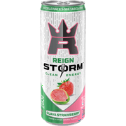 Reign Storm, Guava Strawberry, Clean Energy Drink, 12 fl oz