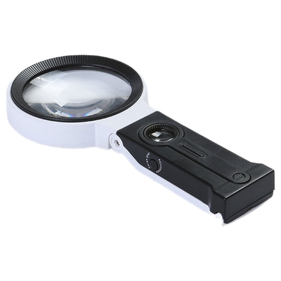 Senior Friendly Magnifying Glass with Light Foldable Stand multifunction Magnifier