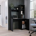 thumbnail image 3 of Depot E-Shop Computer Desk with Ample Work Surface, Hutch Storage and Single Door Cabinet, 3 of 7