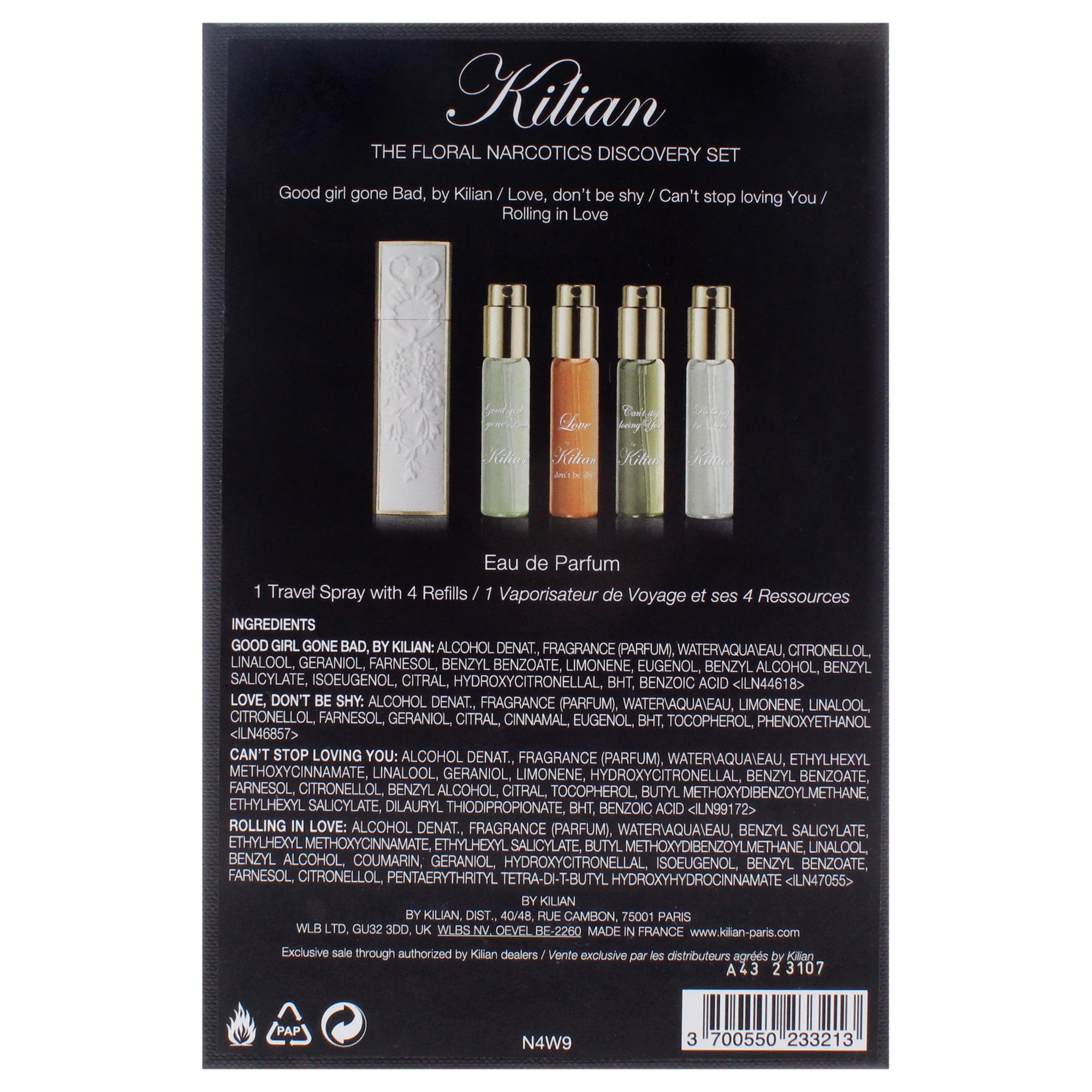 Kilian フローラルナarcotics ディスカバリーセット e7998952-24c6-4c90-a20e-