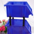 thumbnail image 4 of FELTECHELECTR 3Set Diy Plastic Storage Boxes Blue Tool And Parts Organizer Home Maintenance Indoor Outdoor Storage Work, 4 of 5