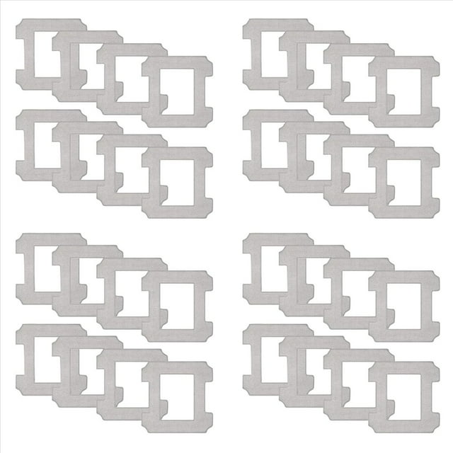 Paquete de 32 Toallitas de Repuesto para Toallitas para Winbot W1 Pro, Mopa de Microfibra, Reutilizable y Lavable