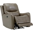 thumbnail image 3 of Signature Deisgn by Ashley Galahad Zero Wall Recliner with Power Headrest, Brown, 3 of 9