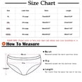 thumbnail image 3 of CHUMUD Plus Size Seamless Thong for Women No Show Underwear Breathable Comfort Cross Cutout Panties Soft Lace Undies, 3 of 3