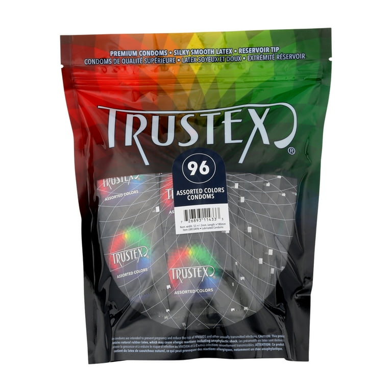 trustex assorted colors lubricated condoms Self-Lubricating Condoms: How Slippery Rubbers Can Stop America's STDs main image 1