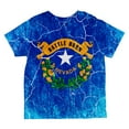 thumbnail image 2 of Nevada Vintage Distressed State Flag All Over Toddler T Shirt Multi 2T, 2 of 2