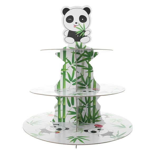 RUNROTOO Cake Display Stand Paper Wedding Party Birthday Events Parties 1Pcs 11.00X11.00X12.97in