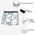 thumbnail image 3 of Fotbe Cute Shark Calzoncillos Tipo Boxer con Bolsa de Soporte Total para Hombre, X-Temp Fresco, Transpirable y de Secado Rápido-XX-Large, 3 of 5