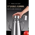 thumbnail image 3 of MRLESS Olive Oil Dispenser Bottle Stainless Steel 24oz No Drip Pouring Oil Pot Large Oil Storage Container For Salad And Kitchen Cooking, 3 of 7
