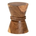 thumbnail image 4 of bali & pari Samira Rustic End Table, Natural Brown, 4 of 7