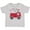 AC-Heather Grey, variant on Inktastic Valentine Fire Truck with Cute Dalmatian and Hearts Boys or Girls Toddler T-Shirt