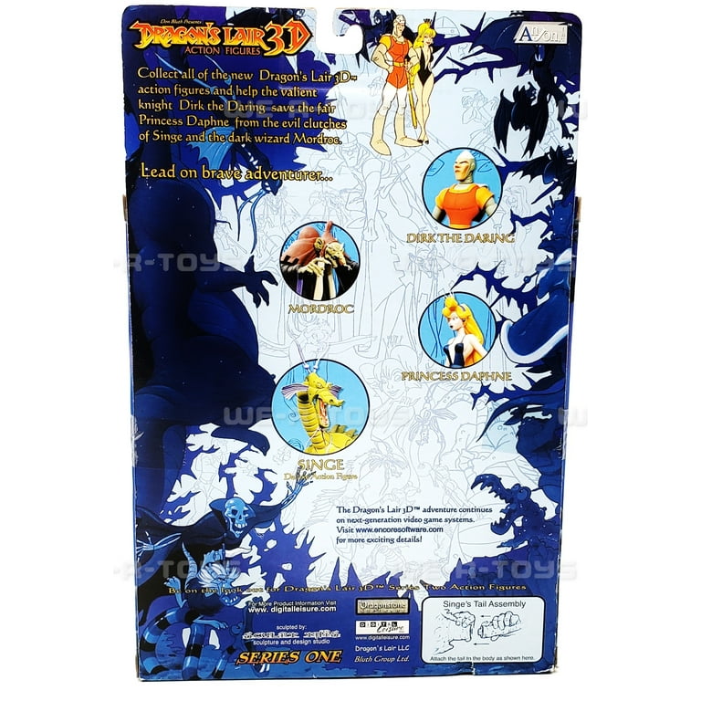 Don Bluth Presents Dragon s Lair 3D Singe Action Figure AnJon No. DL3530 NEW