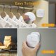 thumbnail image 3 of Indoor Motion Sensor Light Bedroom Battery Powered Motion Sensor Light Automatic LED Night Light for Security (Warm Light) 3PCS, 3 of 3