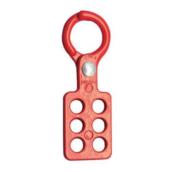 Zing Lockout Hasp,Standard,6 Lock,5 In. L 7127