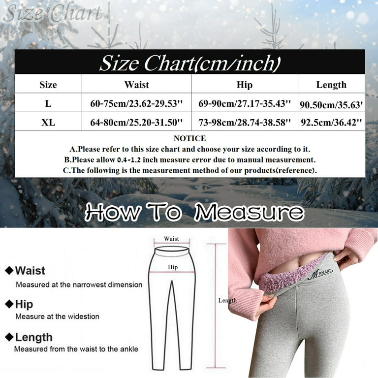CAICJ98 Gym Leggings For Women Women's Lined Leggings Cold Weather Running  Tights Winter Thermal Hiking Biking Cycling Pants Green,XL 