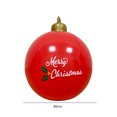 thumbnail image 3 of Pelota Inflable Adornos de bolas de Navidad de 60 cm, accesorios de fiesta, globo grande de PVC para marco de puerta (E), 3 of 5